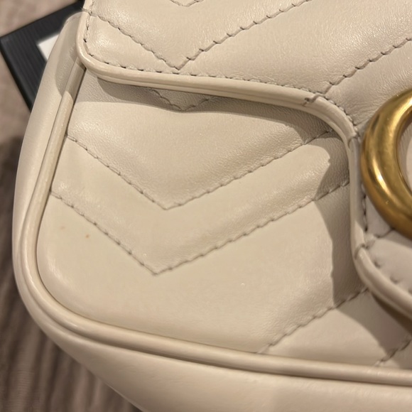 GG MARMONT LEATHER SUPER MINI BAG - Picture 10 of 10